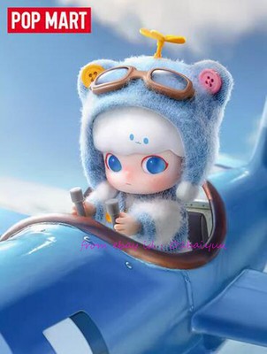 Perfect Pop Mart Dimoo World Pilot Bear Action Figure Model In Stock