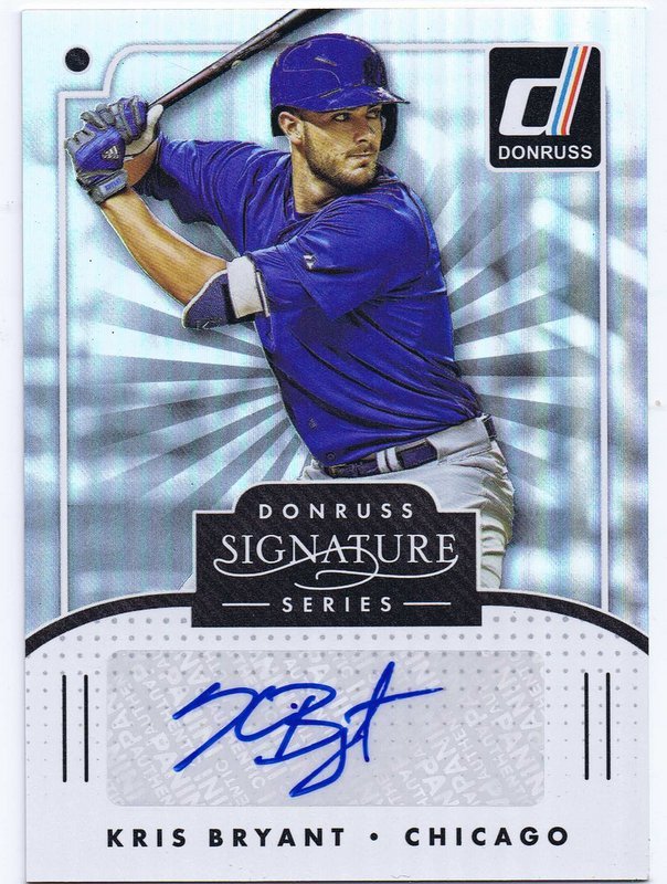Kris Bryant Signed Framed 33x35 Jersey & Photo Display PANINI Cubs World Series
