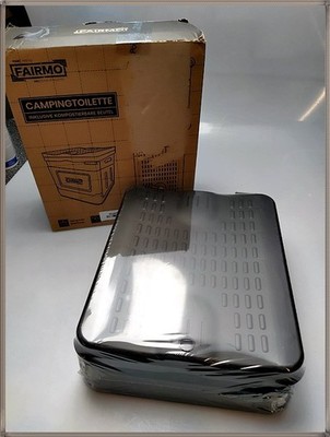 FAIRMO Die kompakte Campingtoilette faltbar Camping ohne Chemie Mobile Toilette