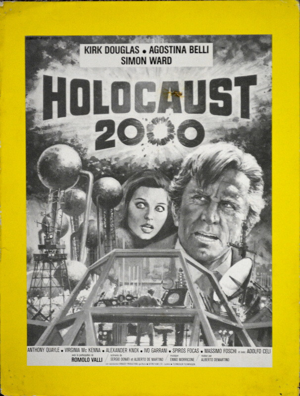 Kirk Douglas Agostina Belli Holocaust 2000 Alberto Demartino 1977 Synopsis 2p