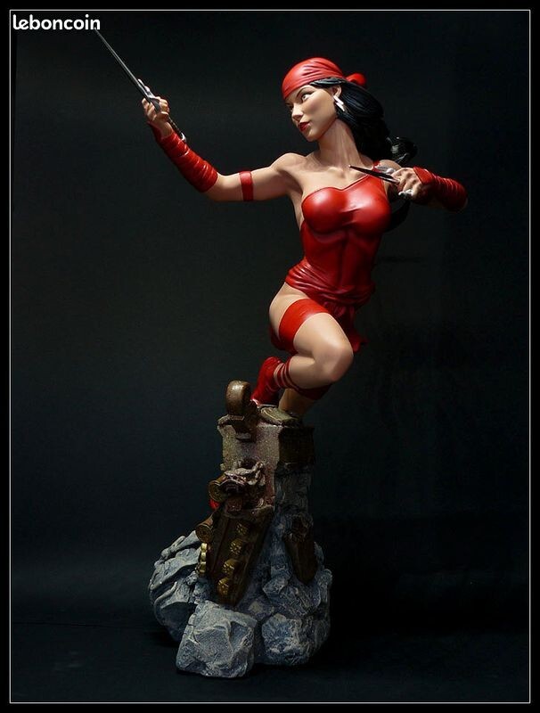 Statue Elektra Comiquette Sideshow