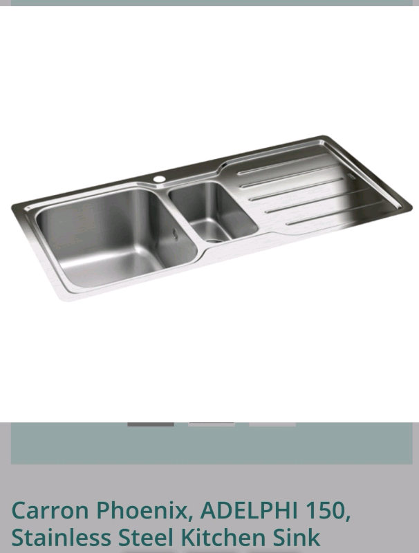 Stainless Steel Kitchen sink in Sneinton, Nottinghamshire Gumtree
