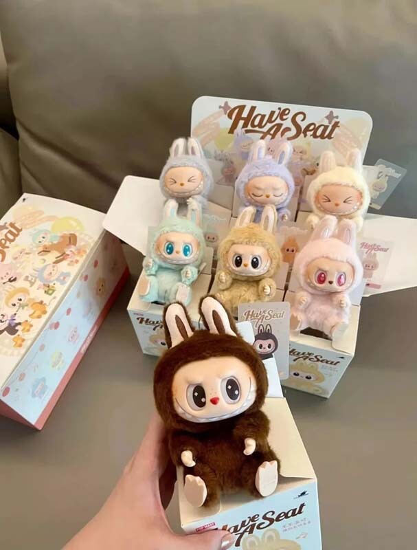 POP MART LABUBU HAVE A SEAT Plush Doll Unopened Blind Box