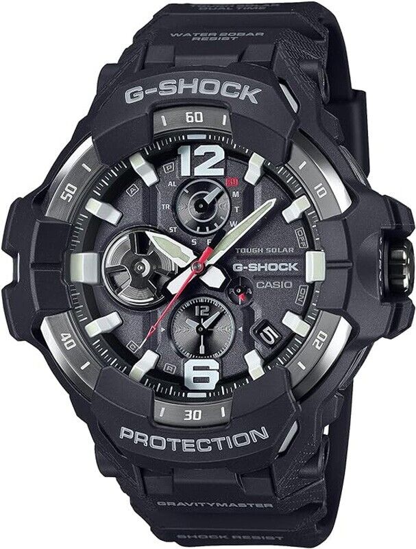 Pre-owned Casio G-shock Gr-b300-1ajf Gravitymaster Master Of Air Bluetooth Men Watch