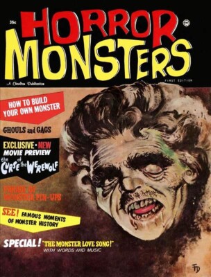 Horror Monsters #1 (Charlton) Photocopy Magazine