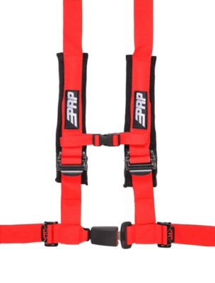 Prp Harnesses 2'' 4 Point (Red) Sbauto2r-1