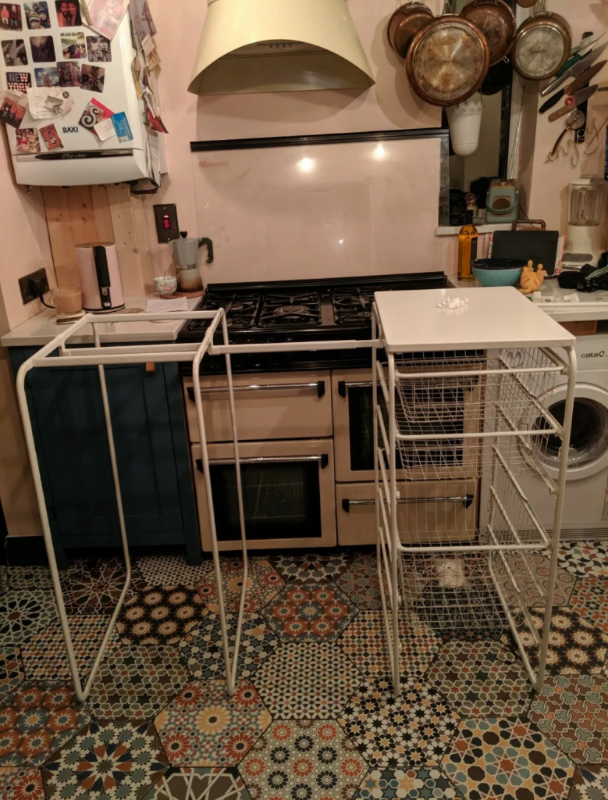 Ikea Algot Wardrobe Shelf And Drawers In Liverpool Merseyside