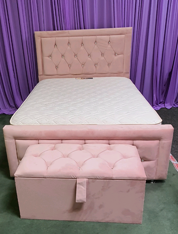 Princess Single Bed Diamonte Headboard in Handsworth, West Midlands