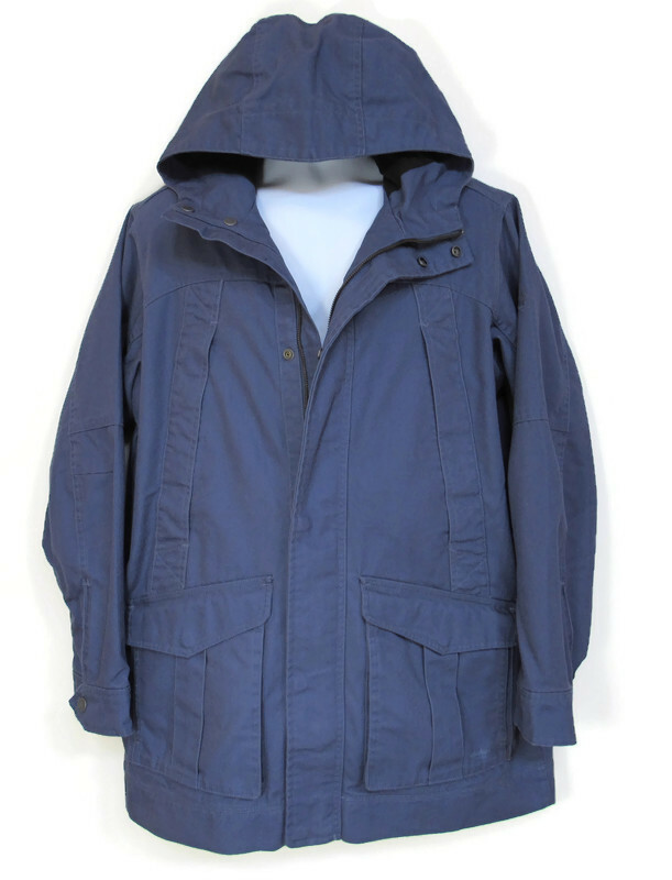 

TIMBERLAND Мужская темно-синяя плотная классическая парусиновая куртка, размеры , . #1448J-432, Dark blue, Timberland Weathergear
