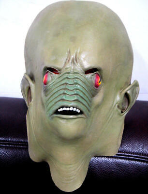 MASK Alien green Latex area 51 ET Monster Beetle style Scary Latex