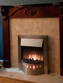 Celtic Arch Victorian Style Cast Iron Fireplace In Sheffield
