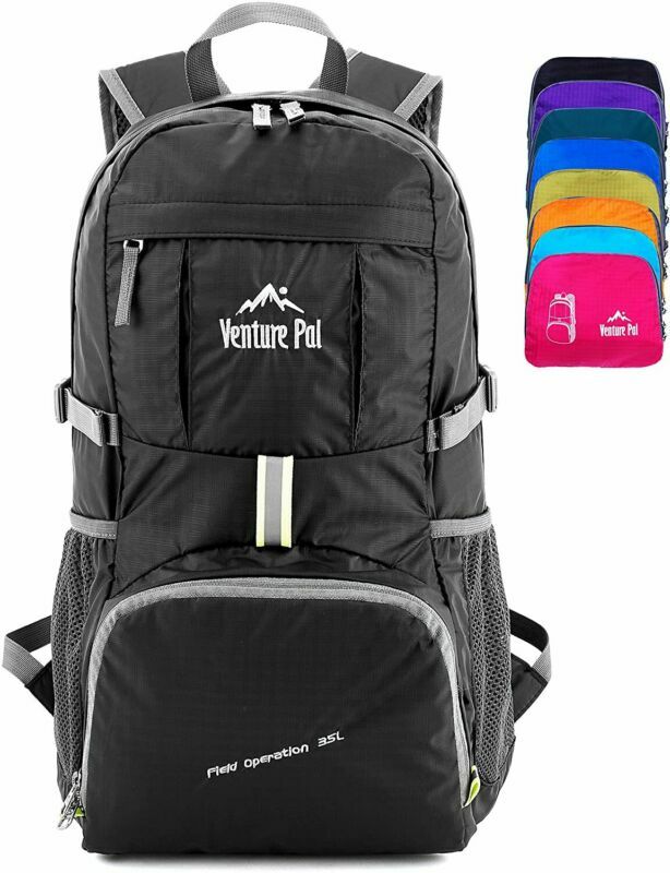 Venture Pal Lightweight Packable Durable Travel Hiking Backpack Daypack