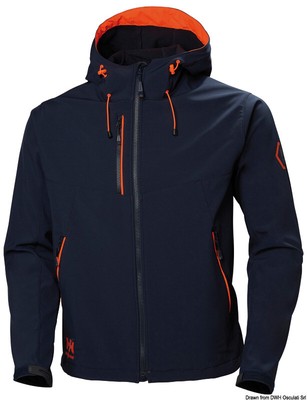 Helly Hansen HH Chelsea Evo Hooded Softshell navy blue S