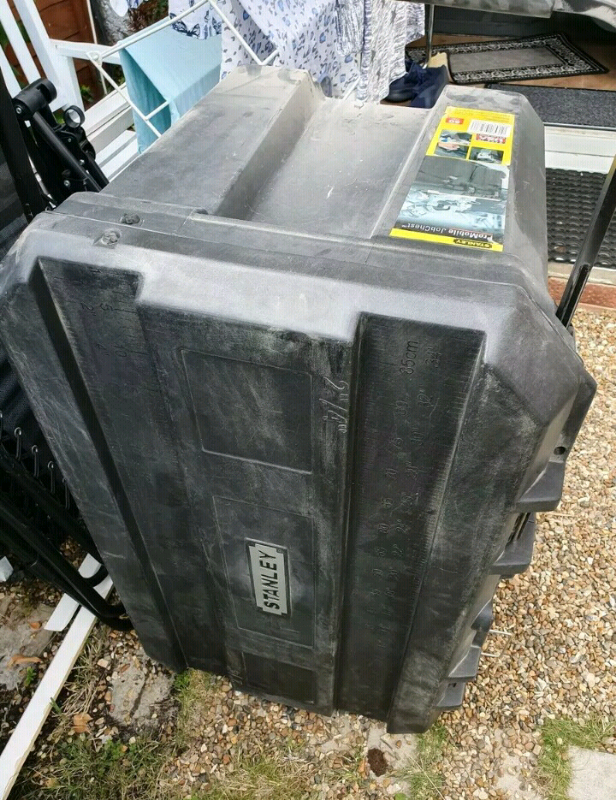 Large Stanley Toolbox with Wheels. ProMobile Job Chest in Newham