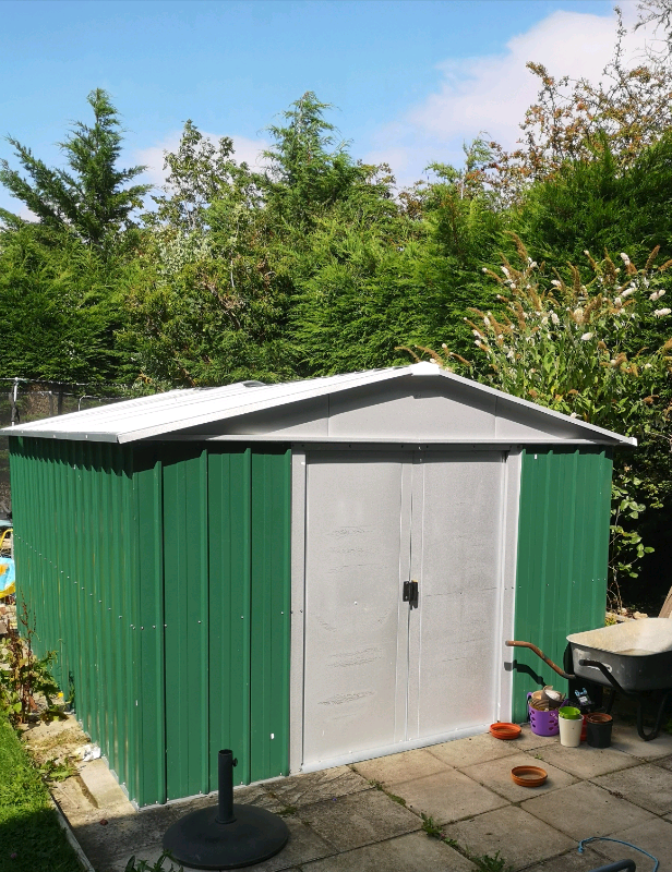 Metal shed Yardmaster Emerald Deluxe 13'x10' (4mx3m) in Yarm