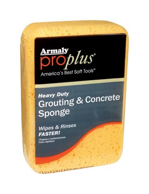 Armaly 00603 Yellow Polyester Heavy Duty Sponge (12-PACK)