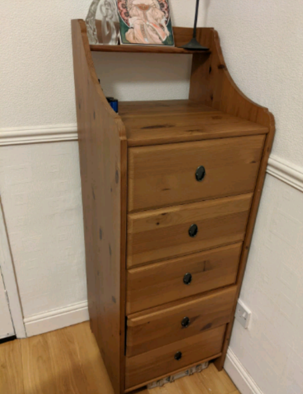 Leksvik IKEA wooden drawers in Newcastle, Tyne and Wear Gumtree