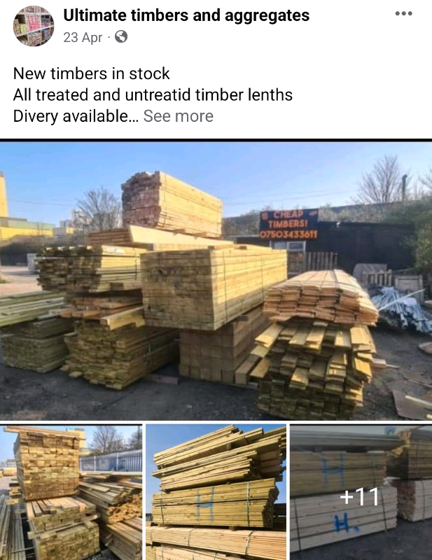 Timbers hull number 1 up coming timber yards in Hull, East Yorkshire