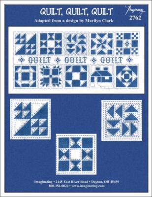 Quilts, Quilts, Quilts by Imaginating cross stitch pattern