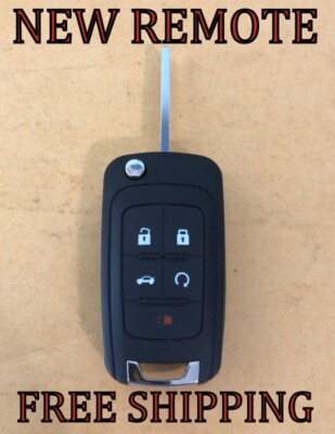NEW FLIP KEYLESS REMOTE FOB TRANSMITTER FOR GM GMC CHEVROLET BUICK OHT01060512 