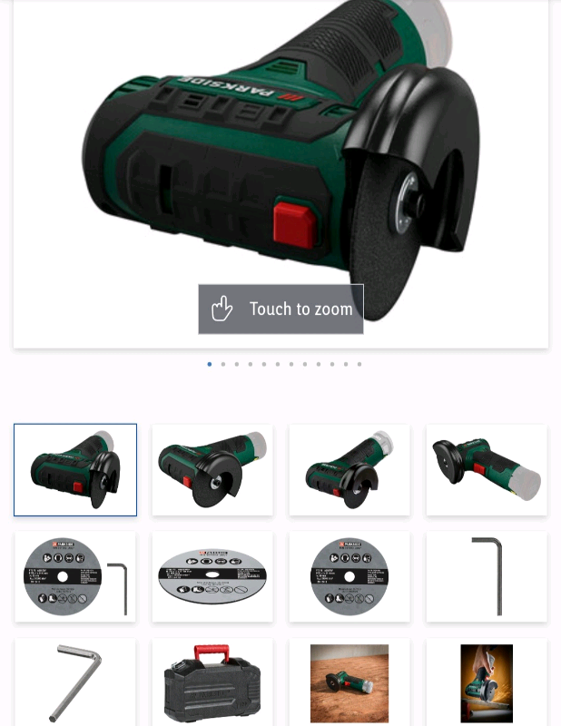 New Parkside 12V Cordless Angle Grinder x team in Newham, London Gumtree