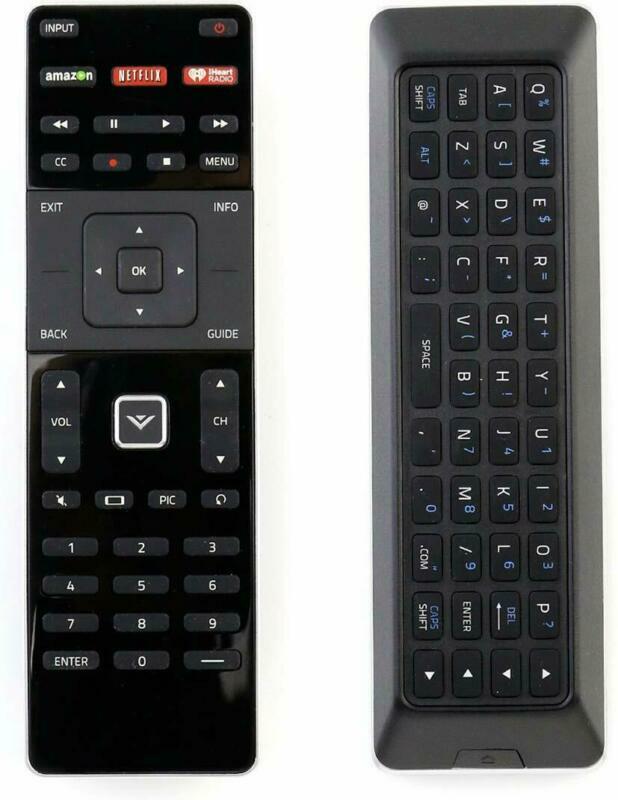 New Xrt500 Dual Side Qwerty Keyboard Remote Control Fit For 2015 2016 Vizio Smar