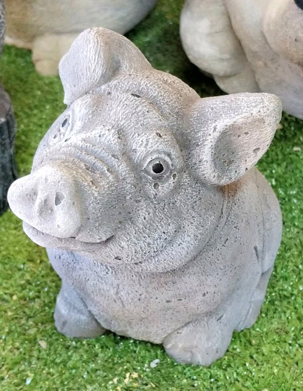 Pig concrete garden ornament. | in Loughborough, Leicestershire | Gumtree