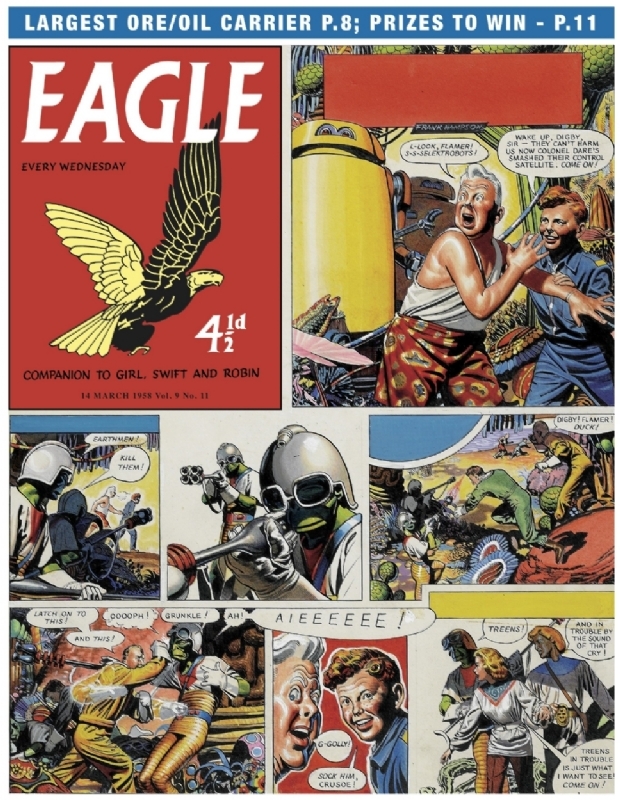 Frank Hampson Original Art For Sale ComicArtTracker