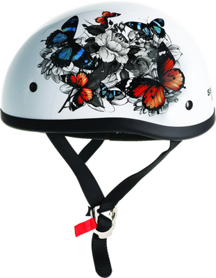 Skid Lids White Rose Original Helmet - Small