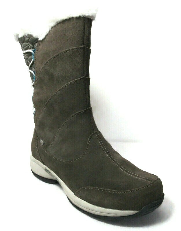 

MERRELL JOVILEE ALP Женские непромокаемые зимние сапоги на молнии из искусственного меха, размер 7 #J227320C, Boulder/sea fog