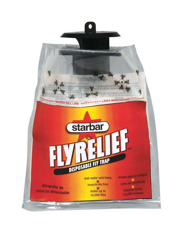 Starbar 100523457 Fish-Like Odor Granular Solid Disposable Fly Trap