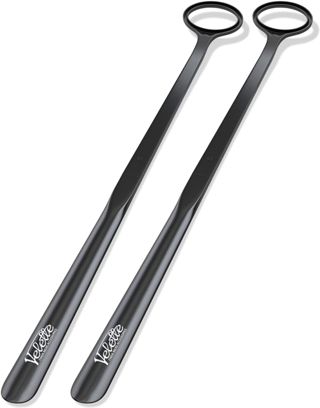 Shoe Horn 30&rdquo; Long Plastic Handle For Boots or Extra Long Plastic 2pcs