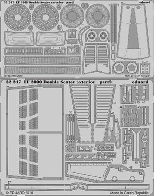 1/32 Aircraft- EF2000 2-Seater Exterior for TSM (D)