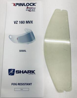 Pinlock anti Fog Visor Helmet SHARK Skwal VZ160 Mvx | eBay