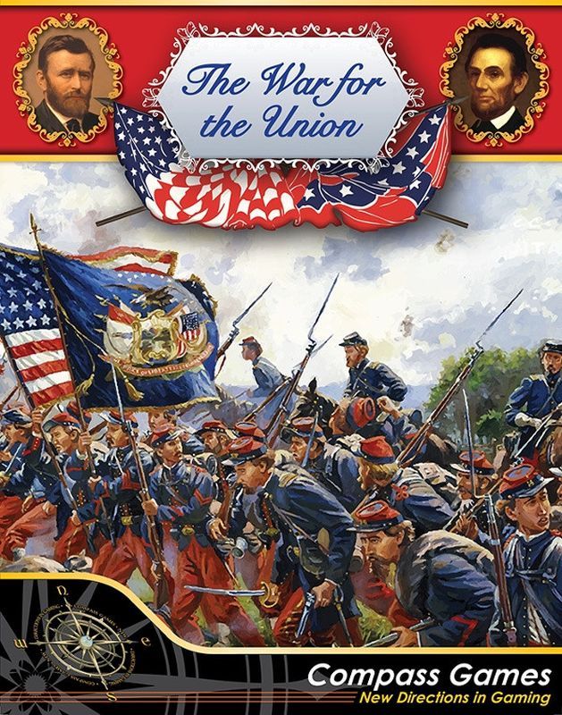 Compass Games The War For The Union - Дизайнерское издание NISW Быстрая доставка