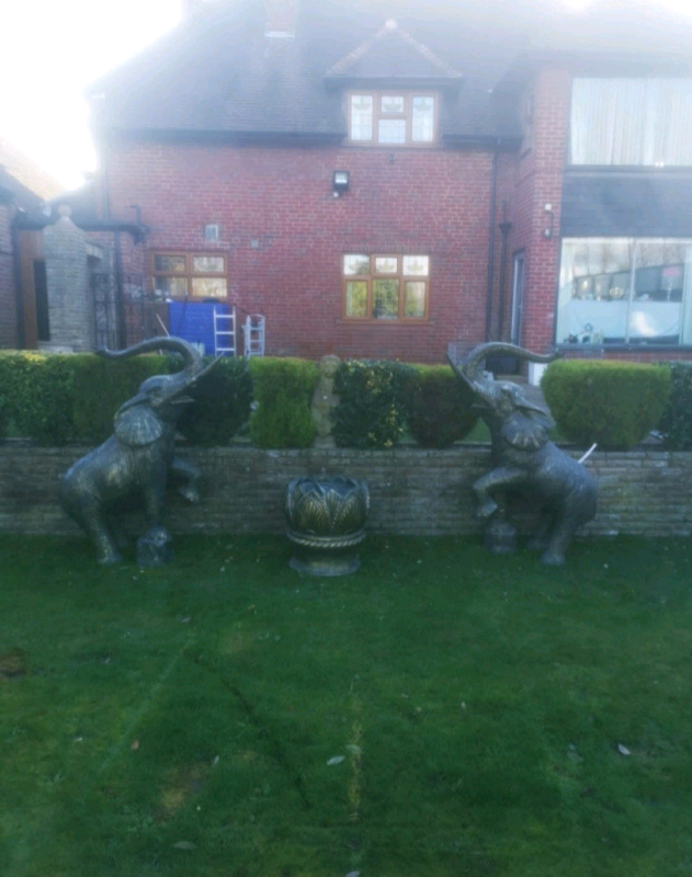 LARGE PAIR OF ELEPHANT STATUES in Handsworth, West Midlands Gumtree