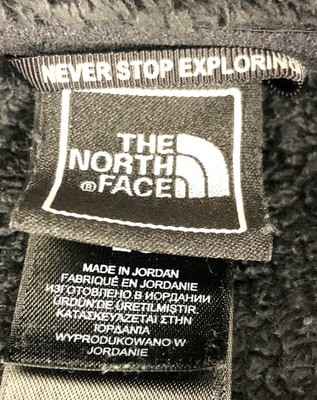 The North Face Womens Never Stop Exploring teddy bear Fleece Jacket Black  L
