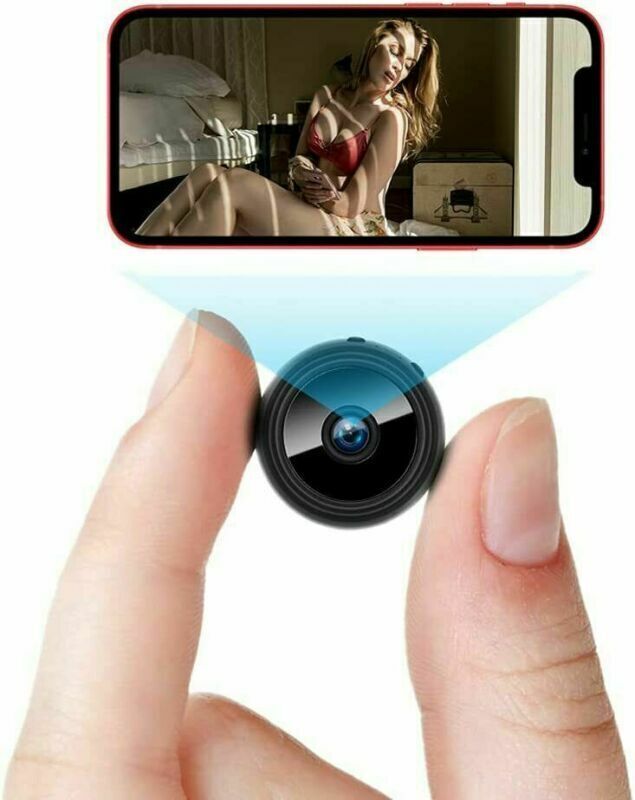 Mini Wireless Hidden Spy Camera Wifi IP Home Security 1080P HD Night Vision Cam