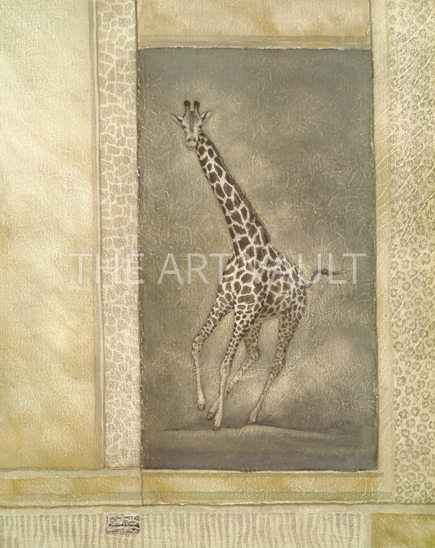 Zebra Odyssey Giraffe Odyssey Richard Henson Set of 2 16x20 in | eBay