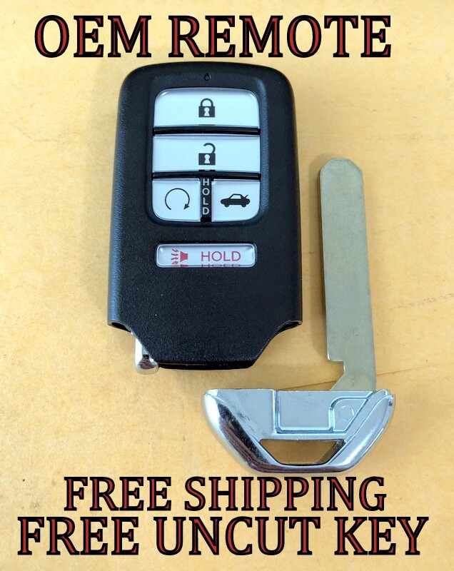OEM 18 19 20 21 HONDA ACCORD SMART KEY PROXIMITY REMOTE START FOB 72147-TVA-A01