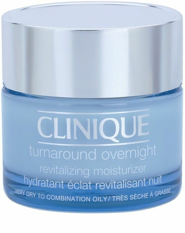 NIB Clinique Turnaround Overnight Revitalizing Moisturizer 1.7 oz Full Size 50ml