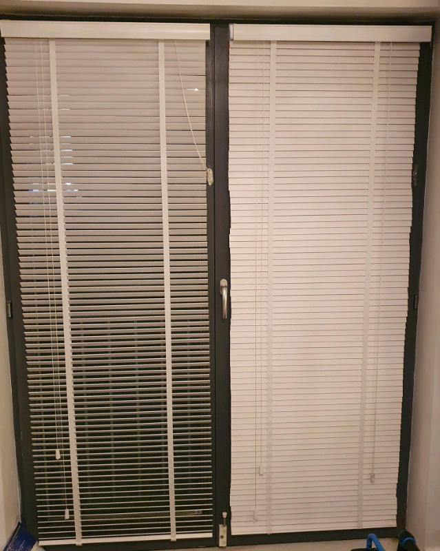 New blind25mm White Slatted Wooden Blinds new in box in Southside, Glasgow Gumtree