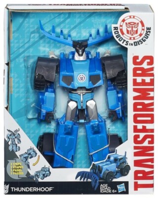 Robots in Disguise Hyper Change Heroes Thunderhoof 10 Action Figure