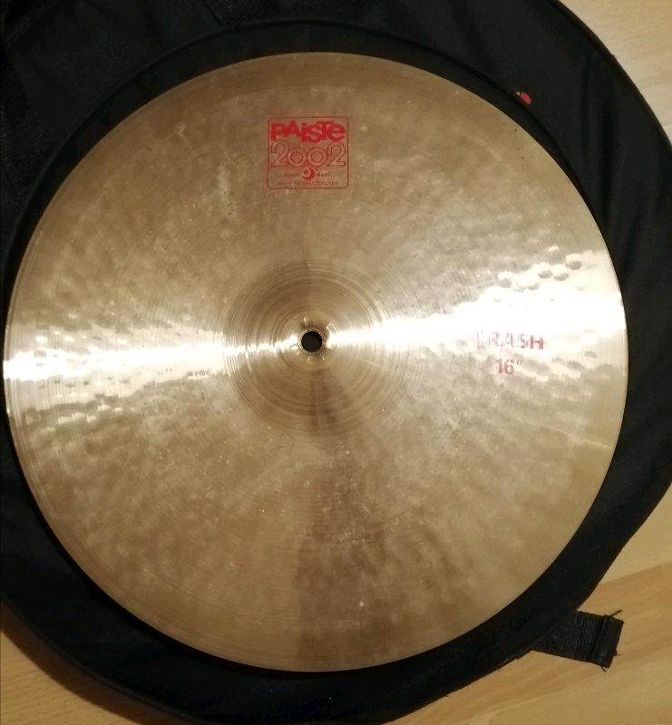 Paiste 2002 16" crash cymbal /zildjian /Sabian /Meinle /ufip | in