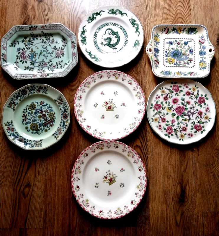 Seven Lovely Retro Plates in Newcastle, Tyne and Wear Gumtree