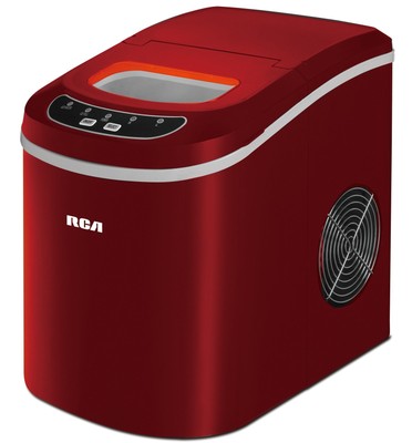 Compact Ice Maker Red