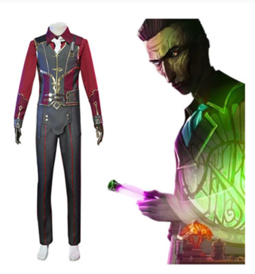 Arcane LoL Silco Cosplay Costume Outfits Halloween Carnival Suit &