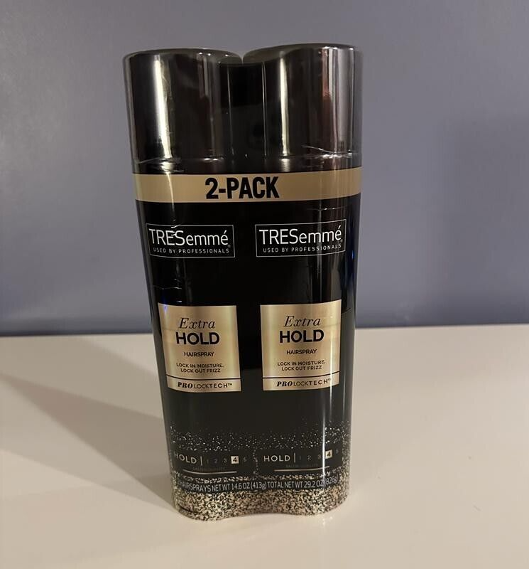 TRESemme Hair Spray, Extra Firm Control (14.6 oz-2 pk.)-Fresh Stock-Free Shipin