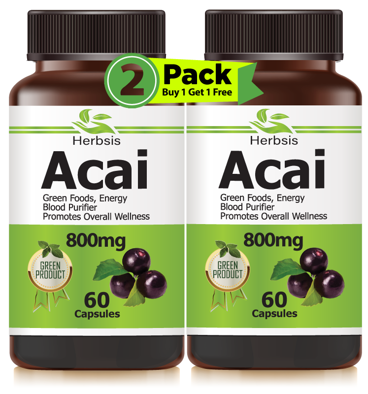 Acai (Assai) Berry, Provides Minerals and Vitamins to Support Well-Being