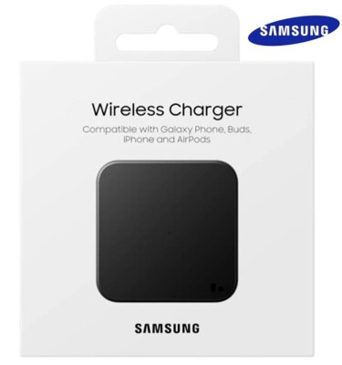 Genuine Samsung EP-P1300 Qi Wireless Fast Charger Pad Galaxy Buds iPhone AirPods